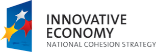 Logo Innowacyjna Gospodarka Narodowa Strategia Spójności